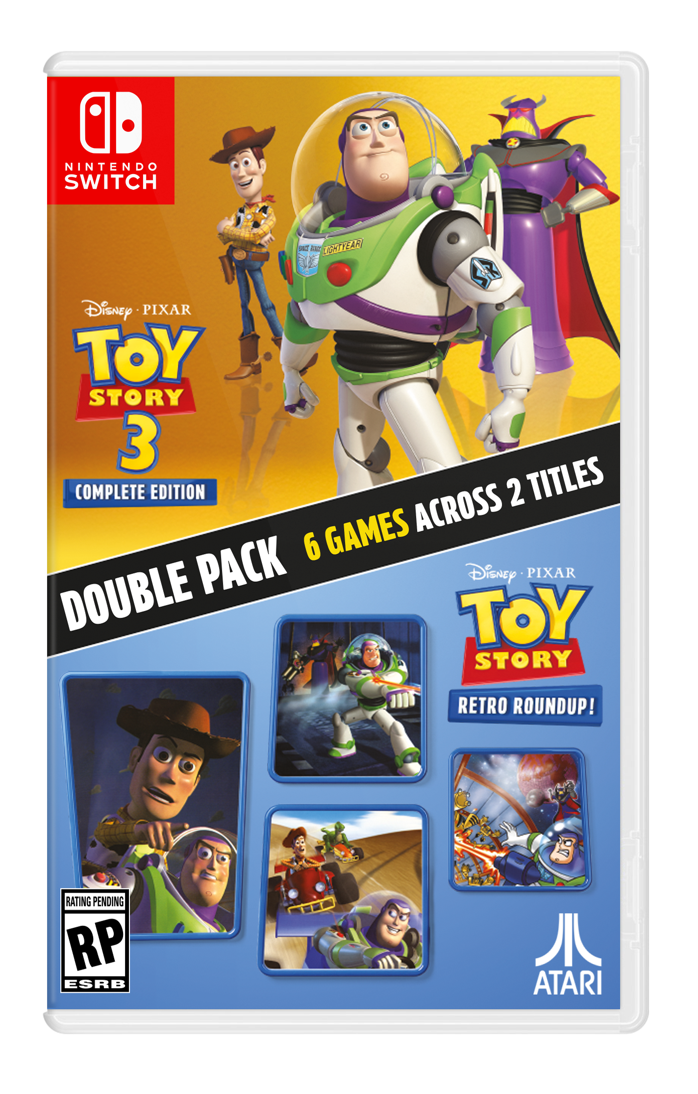 Nintendo Switch PS3 Toy Story 3 Toy Story: Retro Roundup! and Toy Story 3 Complete Edition Double