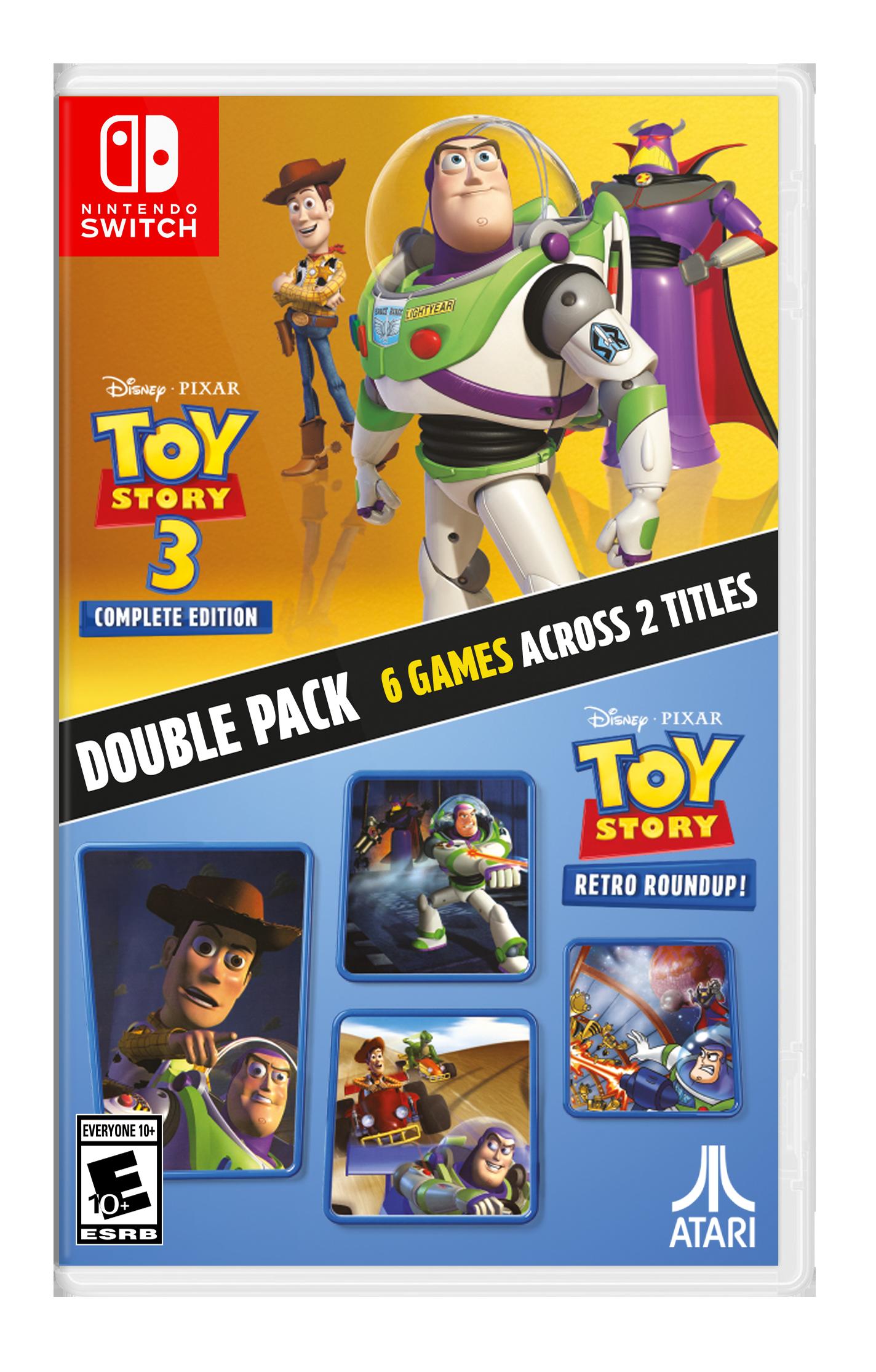 Toy Story: Retro Roundup! and Toy Story 3 Complete Edition Double