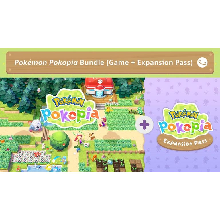 Pokemon Pokopia Bundle (Game and Expansion Pass) - Nintendo Switch 2