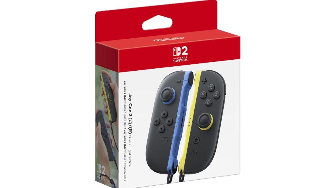 Nintendo Switch 2 Joy-Con 2 (L)/(R) Blue / Light Yellow | GameStop