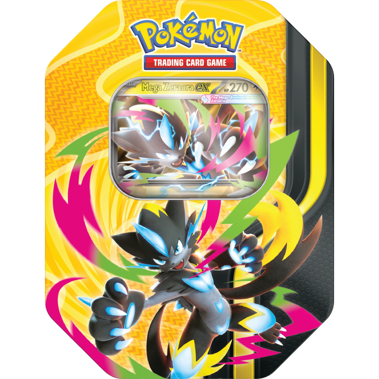 Pokemon Trading Card Game: Mega Forces Tin (Styles May Vary)