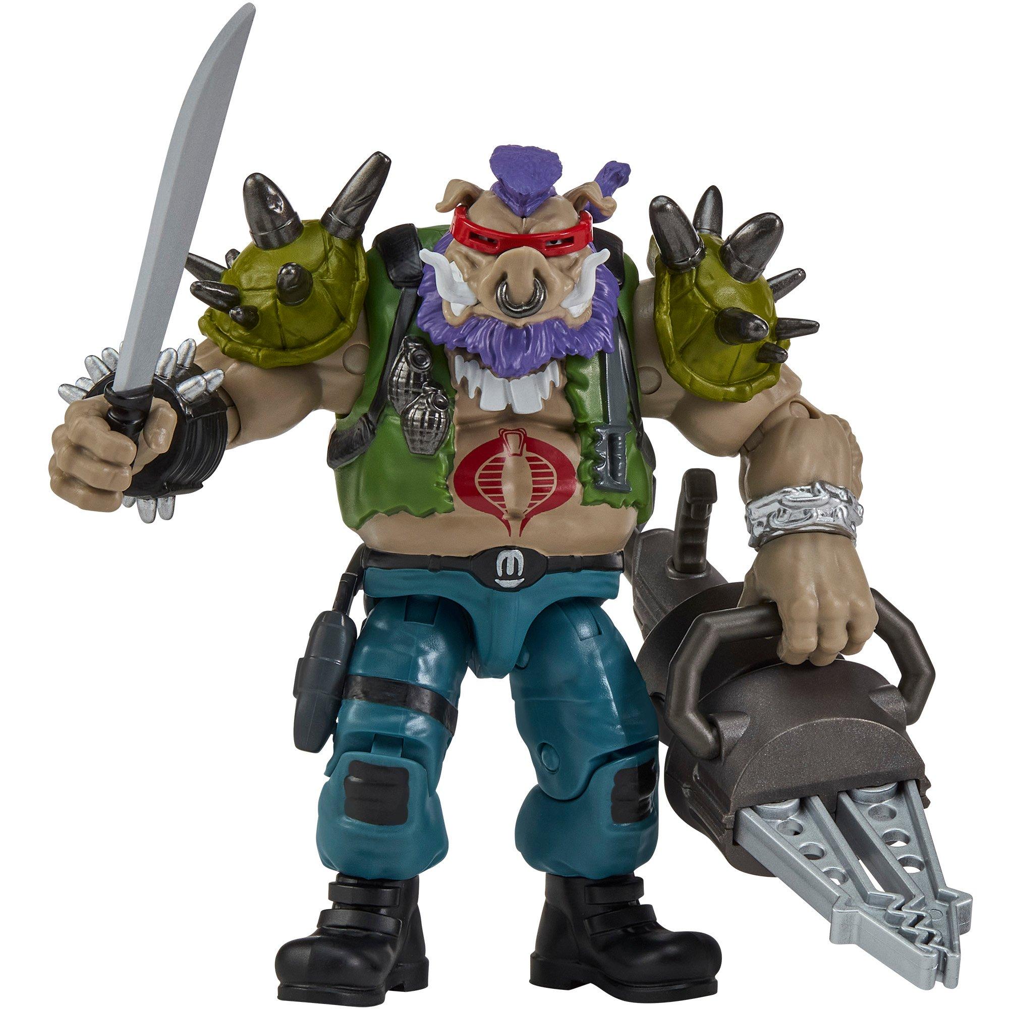 タートルズ TMNT G.i.ジョー ブザー Bebop リッパー rock Teenage Mutant Ninja Turtles x G.I. Joe Bebop/Ripper Action Figure