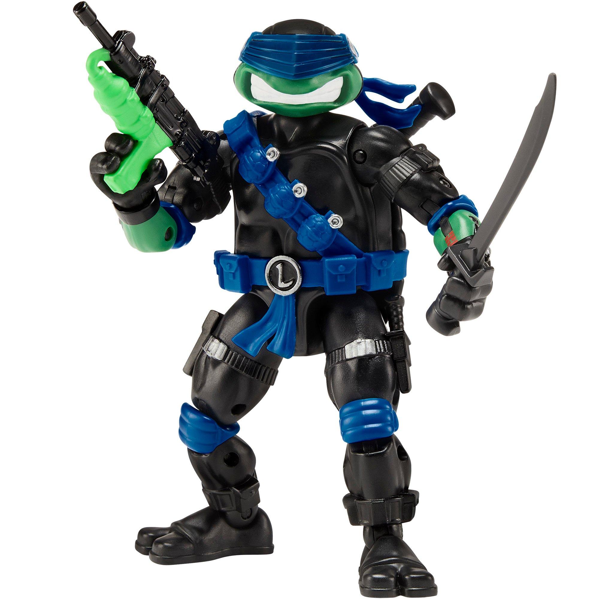 Teenage Mutant Ninja Turtles x G. I. Joe Leo/Snake Eyes Action Figure