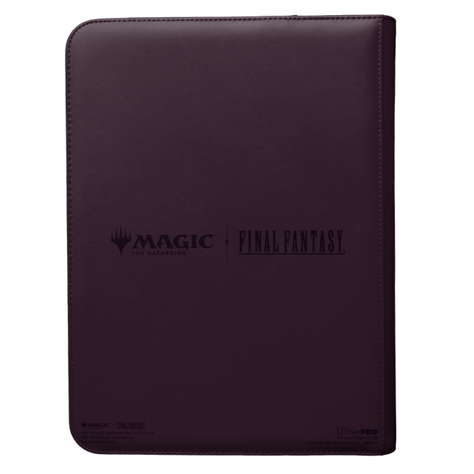 ff mtg card binder Ultra Pro 4-Pocket: Final Fantasy friction material and side Ultra PRO: 9-Pocket PRO-Binder -