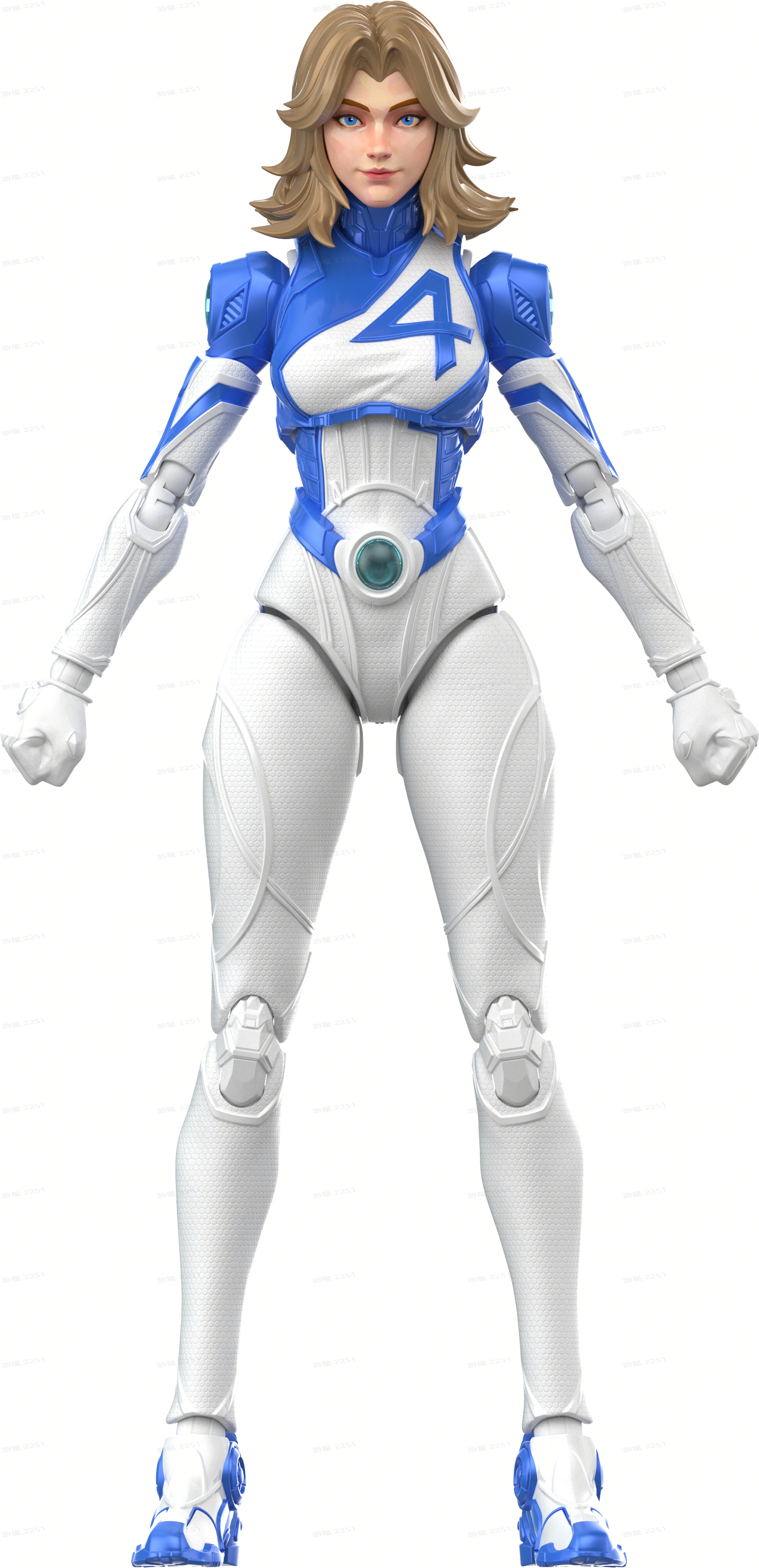 Marvel Legends インビジブルウーマン Blokees Marvel Rivals Champion Class 11 Invisible Woman Figure