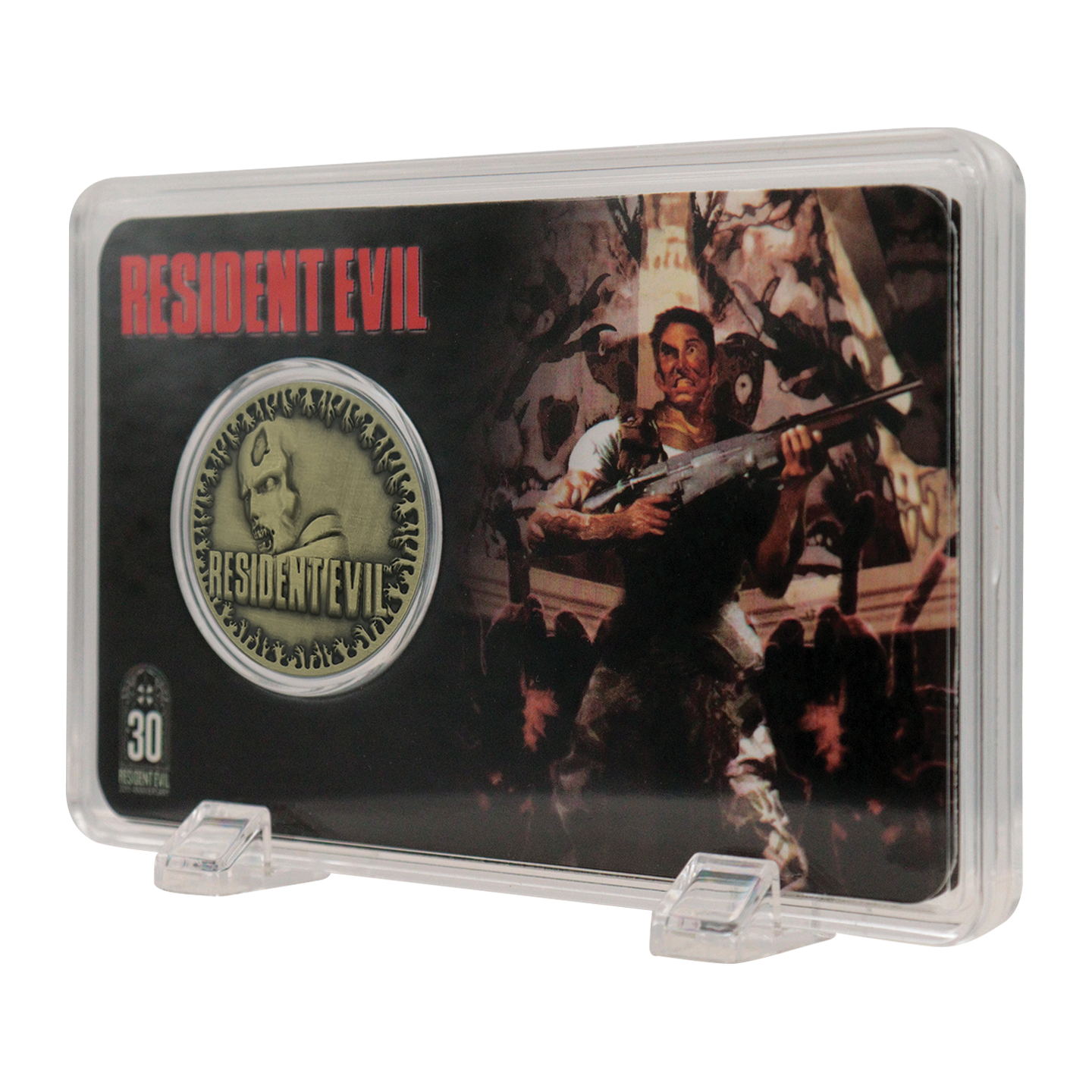 Resident Evil 30th Anniversary Presentation Coin Antique Brass Edition