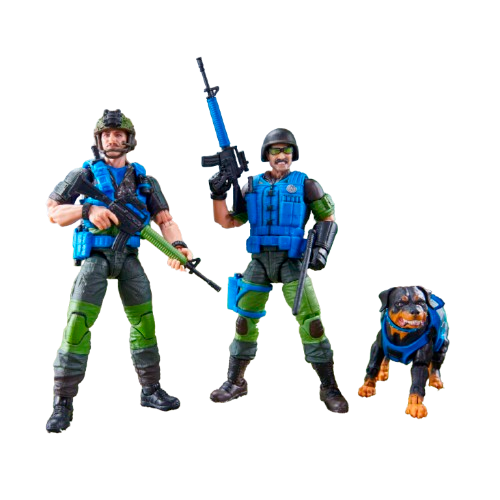 Hasbro G.I. Joe Classified Series 220 Mad Marauders Footloose, Mutt, and Junkyard 6-in Action Figure Set