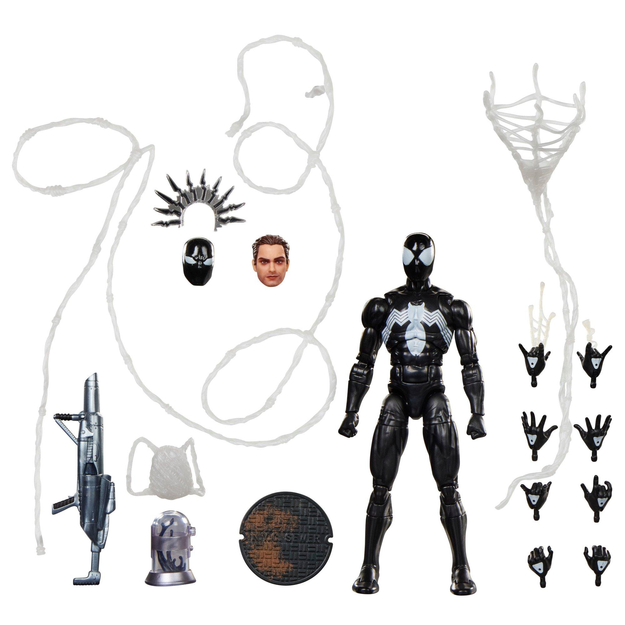 Hasbro Marvel Legends Maximum Series Spider-Man Comics Symbiote 6-in Action Figure