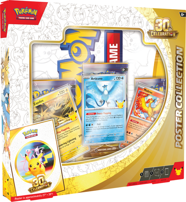 commemorative edition pokemon cards Pokmon 1st/2nd Generation from 1999! Pack of 50 Guaranteed Holographics and first editions!! No more then 6 energy cards in each lot unless exclusive Pokemon TCG release celebrating 30 years of Pokemon Pokmon 30th Anniversary Collectible Card