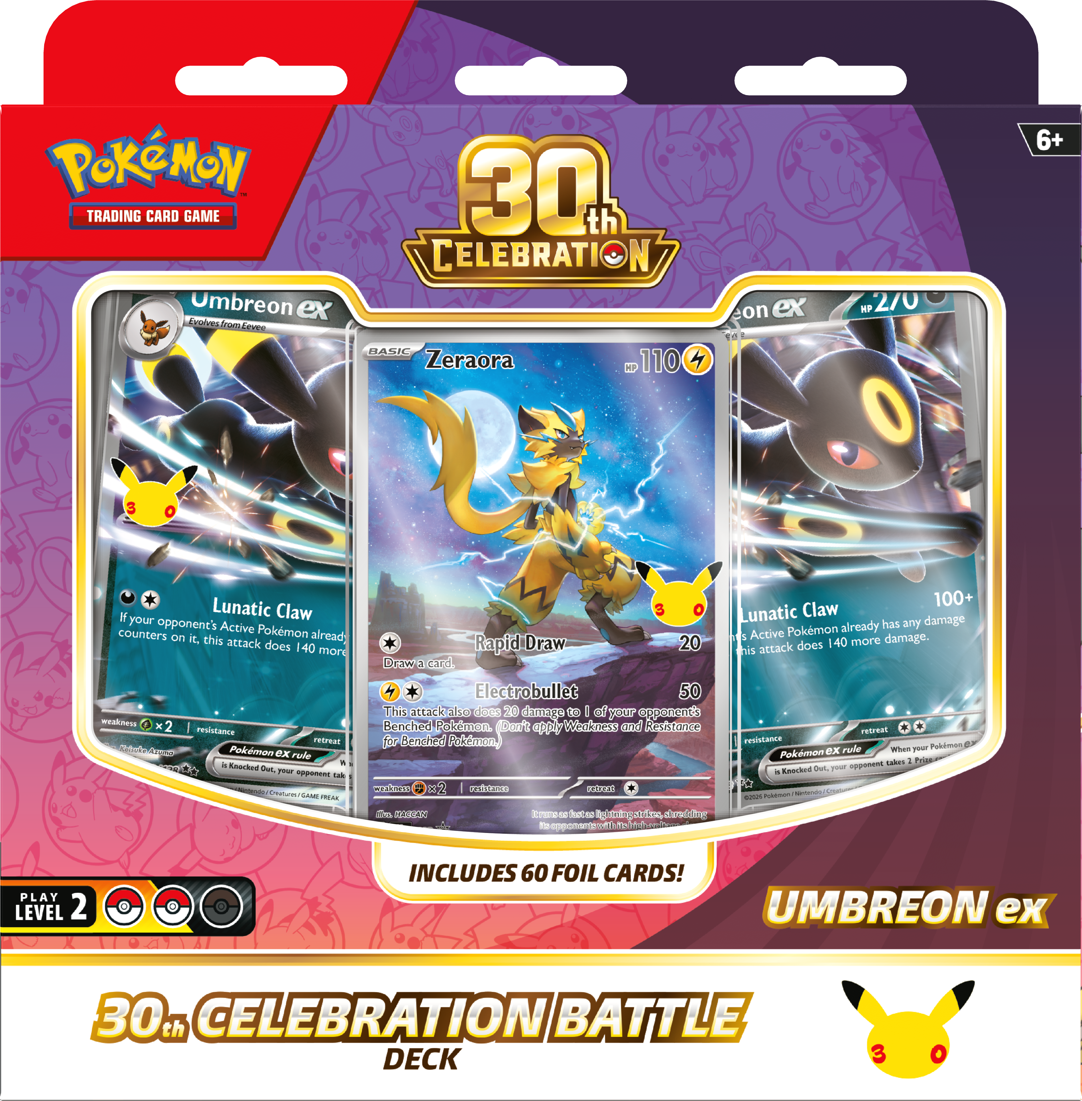 pokemon tcg 30 card deck Pokemon Trading Card Game: 30th Celebration Battle Deck (Styles May Vary)