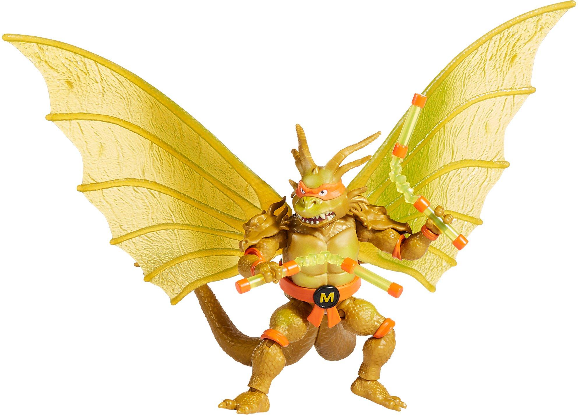 Teenage Mutant Ninja Turtles x Godzilla Mikey King Ghidorah