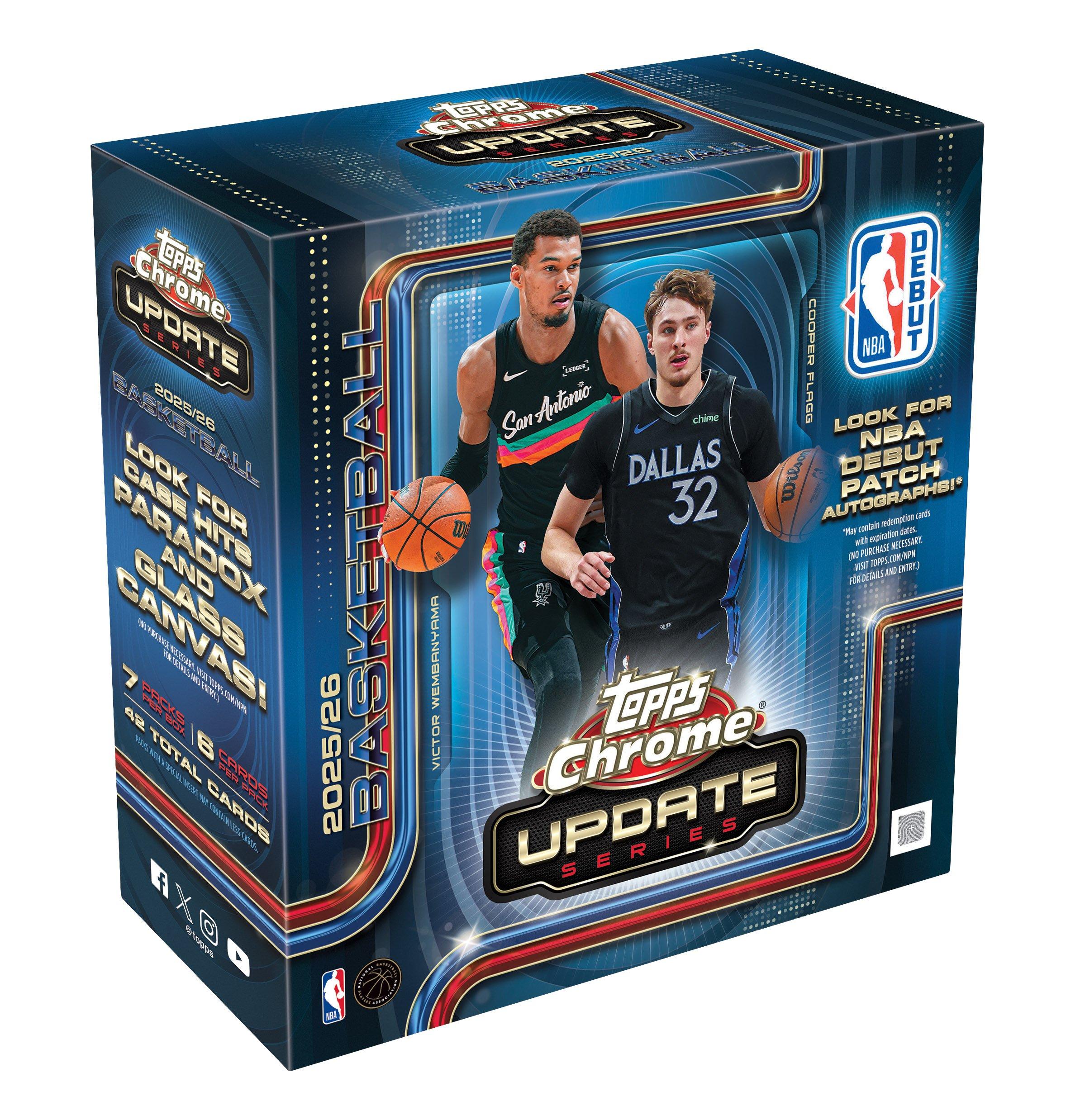 Topps 2023-24 Topps Cosmic Chrome NBA Basketball Hobby Box at