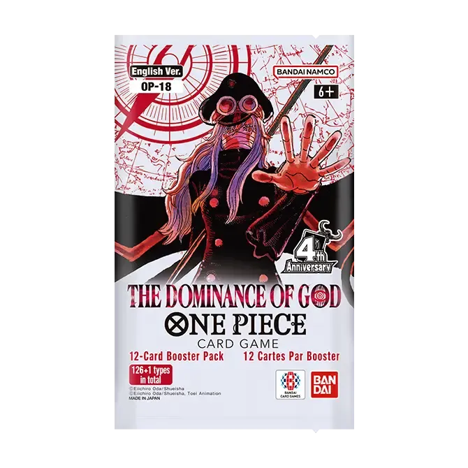 One Piece Card Game: The Dominance of God Booster Pack (OP-18