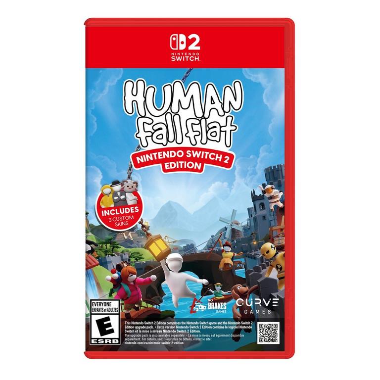 1-2-Switch ＆ヒューマンフォールフラット＆リムズレーシングSwitch Human Fall Flat Switch 2 Edition - Nintendo Switch 2 - Pre-Order