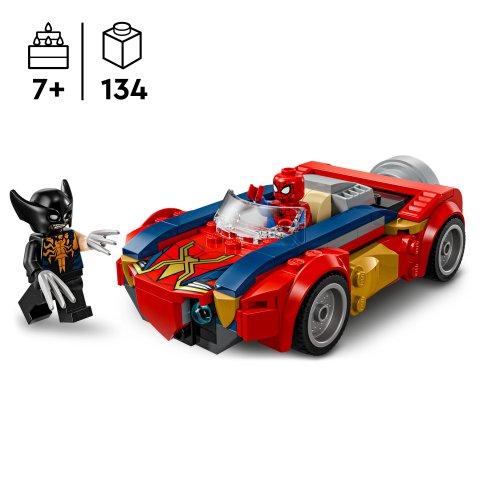LEGO Super Heroes Marvel Spider-Man Car vs. Venomized Wolverine Building Set 76336