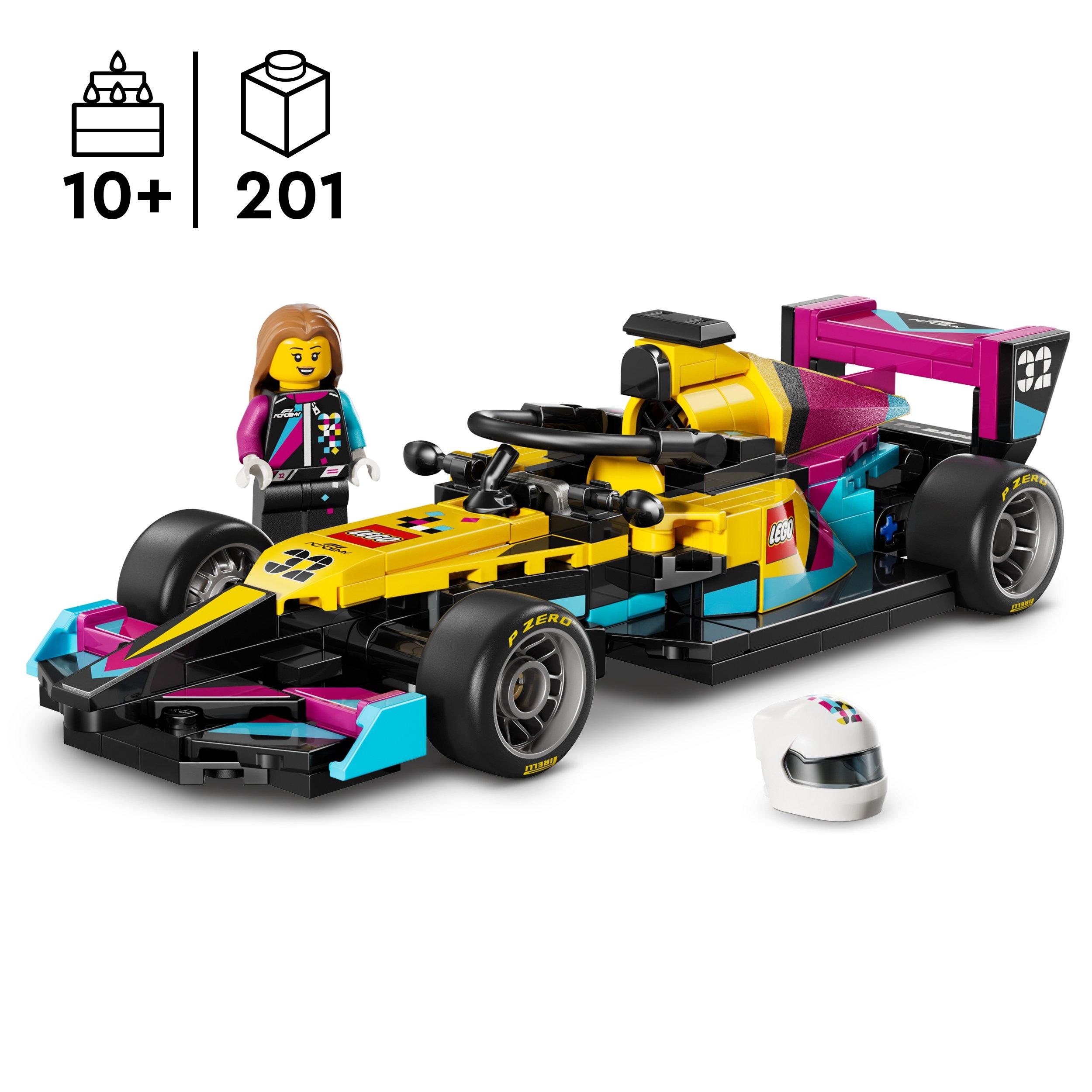 LEGO Speed Champions F1 ACADEMY LEGO Race Car Building Toy 77258