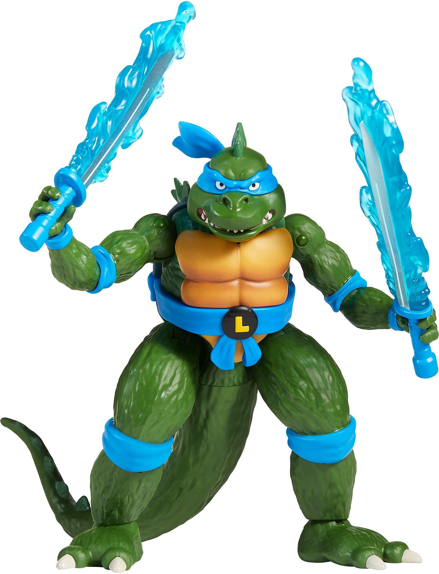 Teenage Mutant Ninja Turtles Leonardo Godzilla Mashups 8-in Action