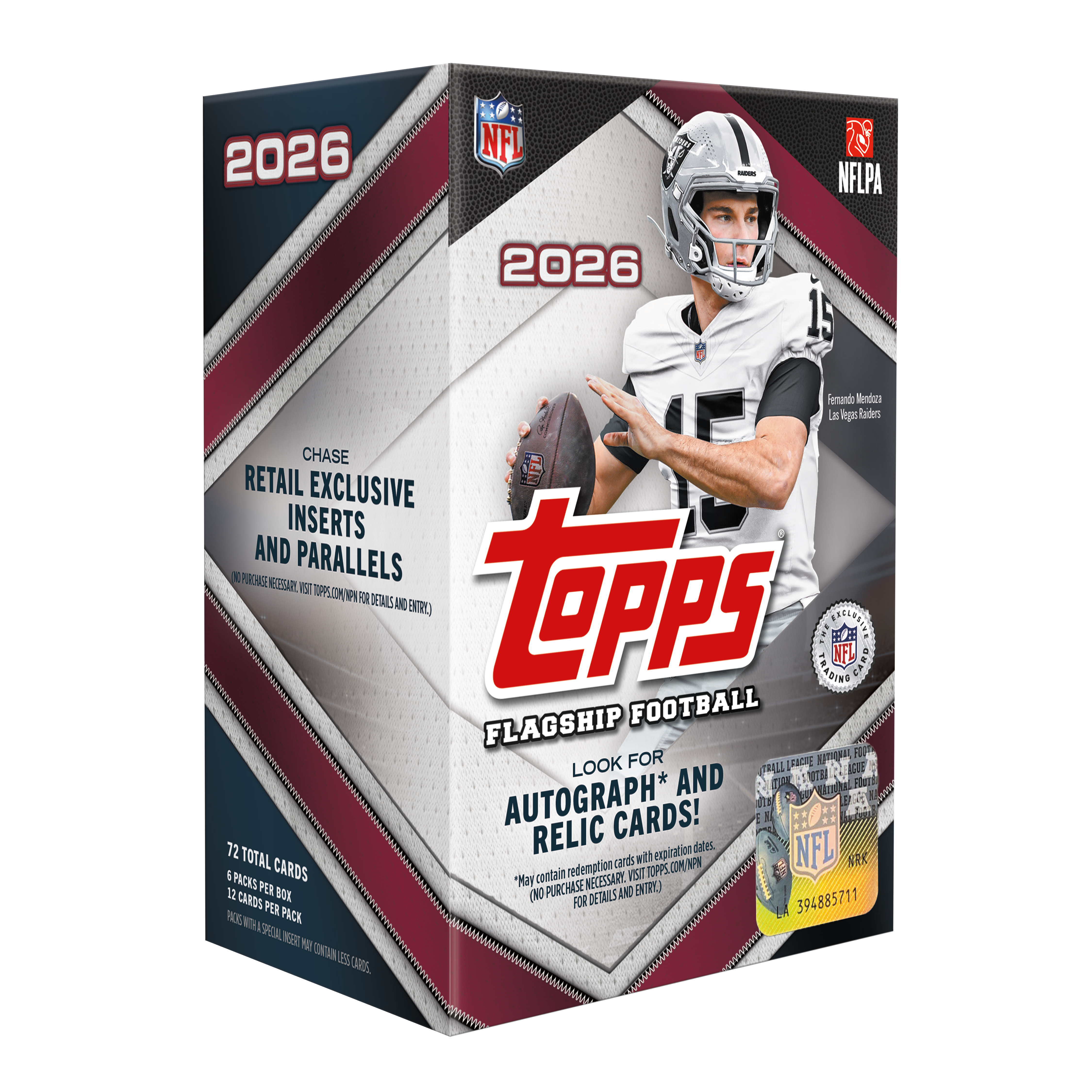 2026 Topps NFL Football Value Box