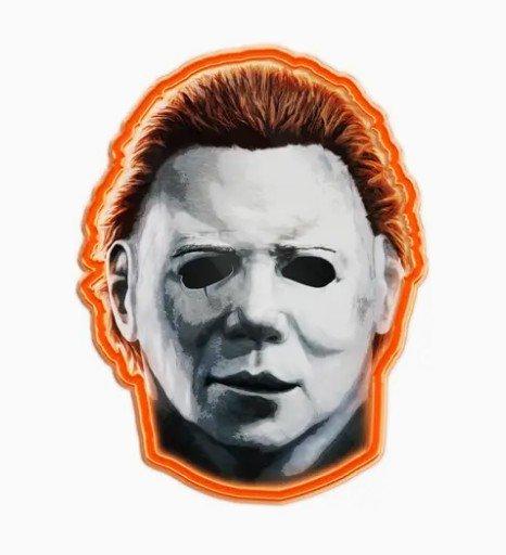 Halloween Michael Mask Boxed Small Die Cut Wall Art