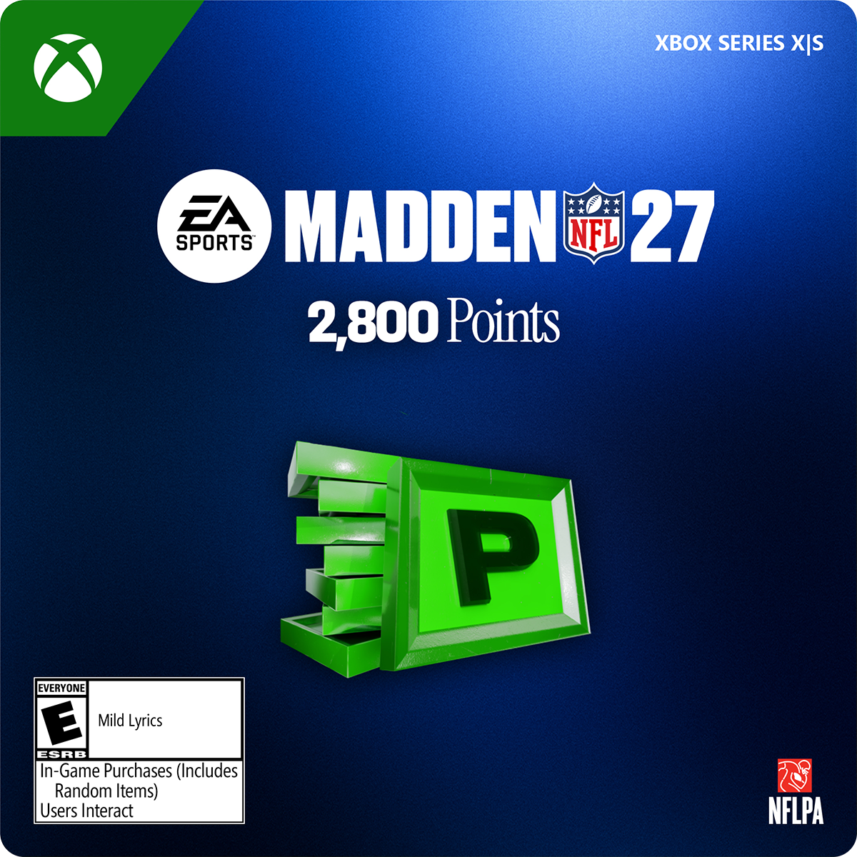 EA SPORTS Madden NFL 27: 2800 Madden Points - Xbox Series X/S