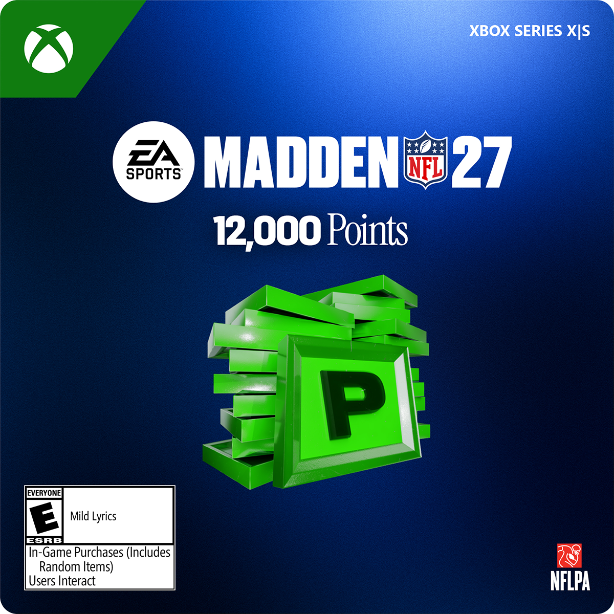 EA Sports Madden NFL 27: 12000 Madden Points - Xbox Series X/S