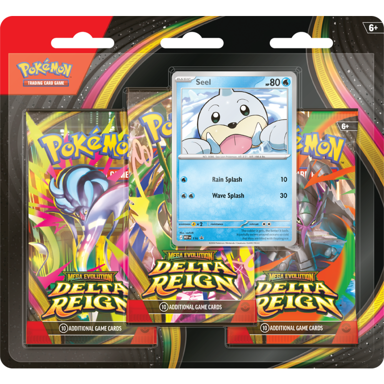 Pokemon Trading Card Game: Delta Reign Three-Booster Blister