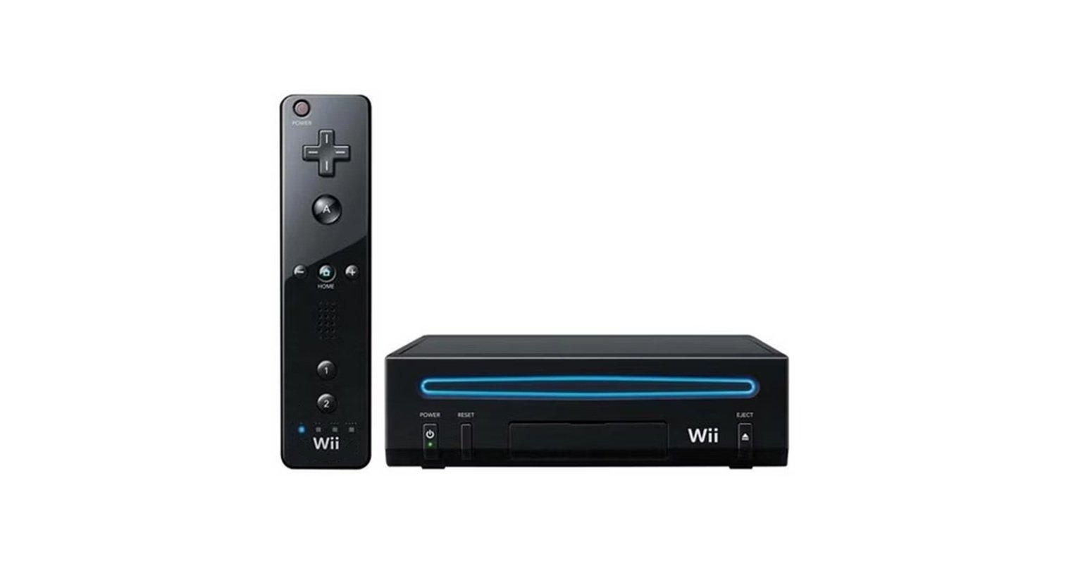 ニンテンドー　Wii　＆ SONY　プレーステーション Nintendo Wii New Model Console with Wii Remote - Black | GameStop