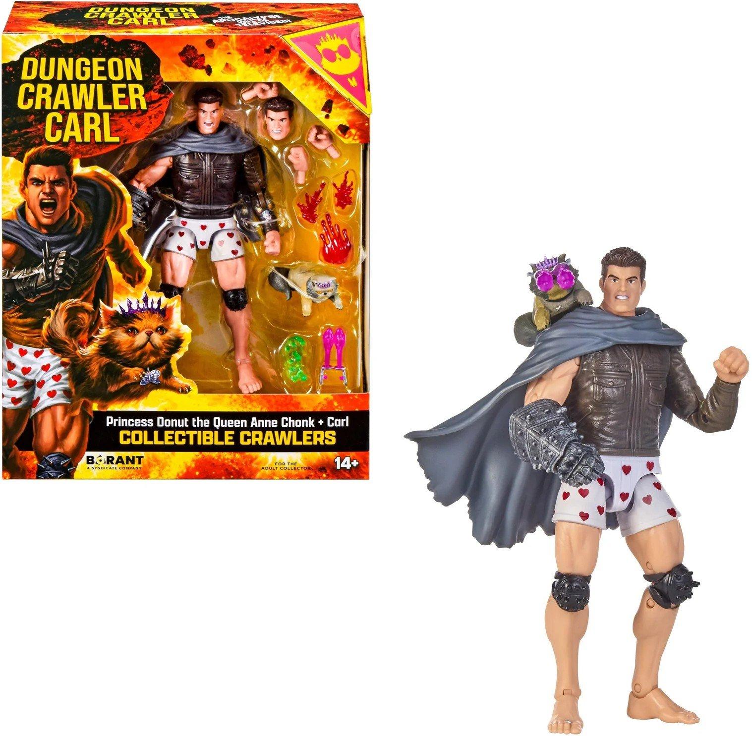 1:8 Carl & Princess Donut ダンジョンクローラー カール Dungeon Crawler Carl Collectible Crawlers Princess Donut and Carl