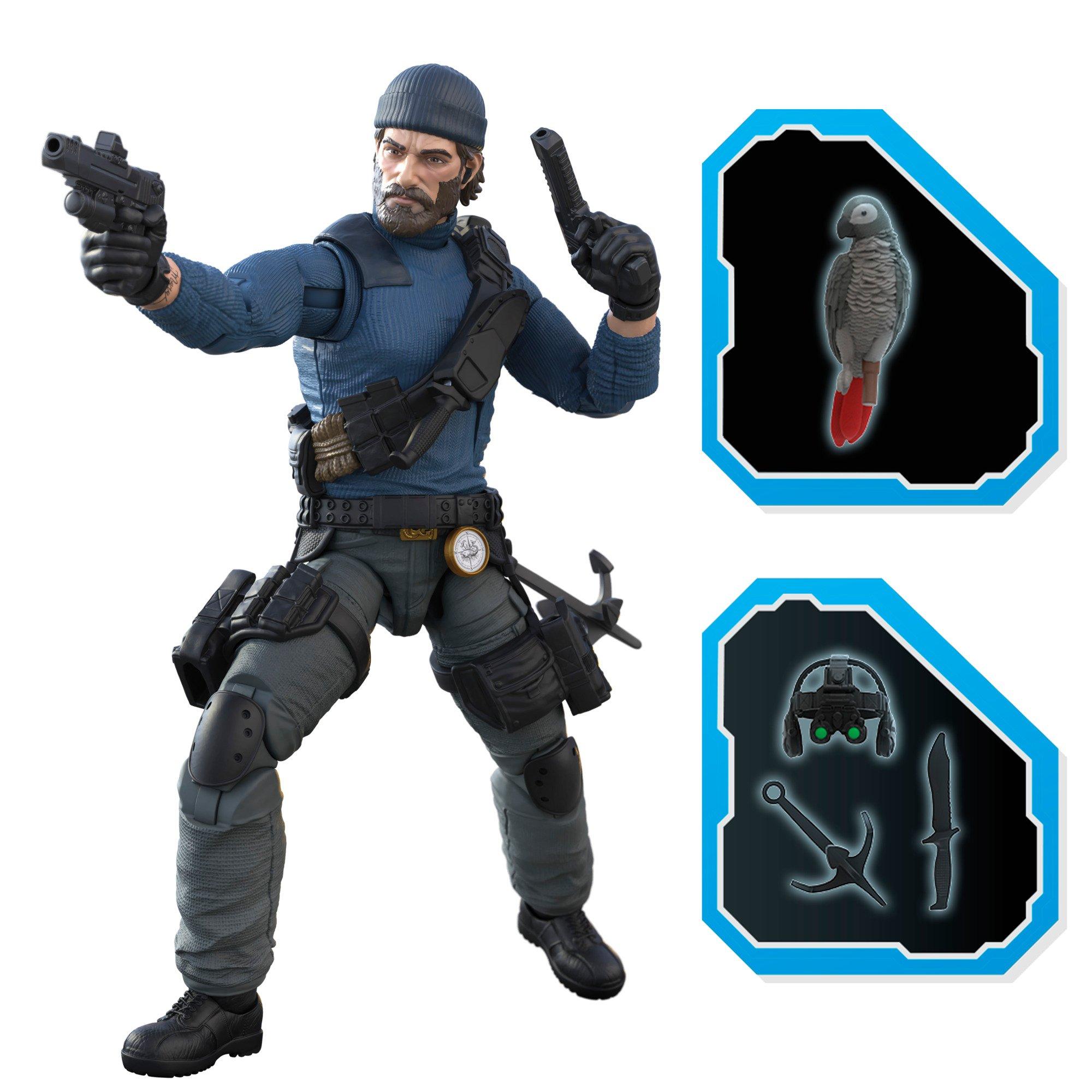 Hasbro G.I. Joe Classified Series Shipwreck and Althea (Issue 230) 6-in Action Figure Set
