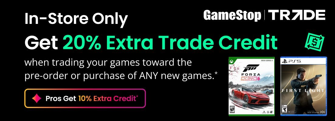in store extra 20% trade credit