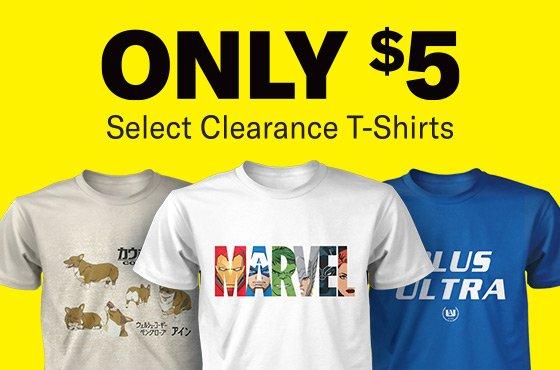 clearance shirts