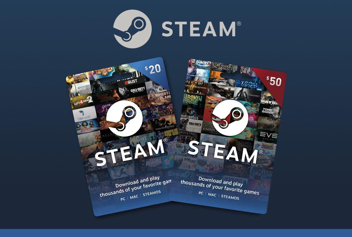 Steam cards