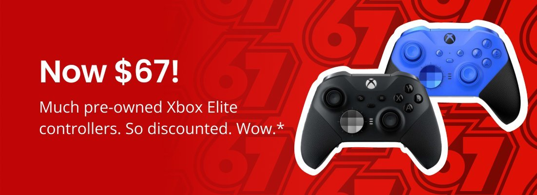 Now $67 XBox Elite Controllers