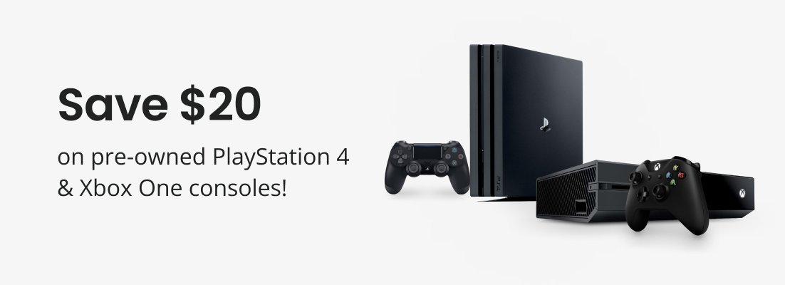 buy second hand consoles