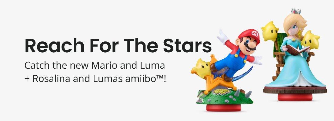 Mario and Luma amiibo