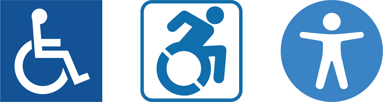 Accessibility logos