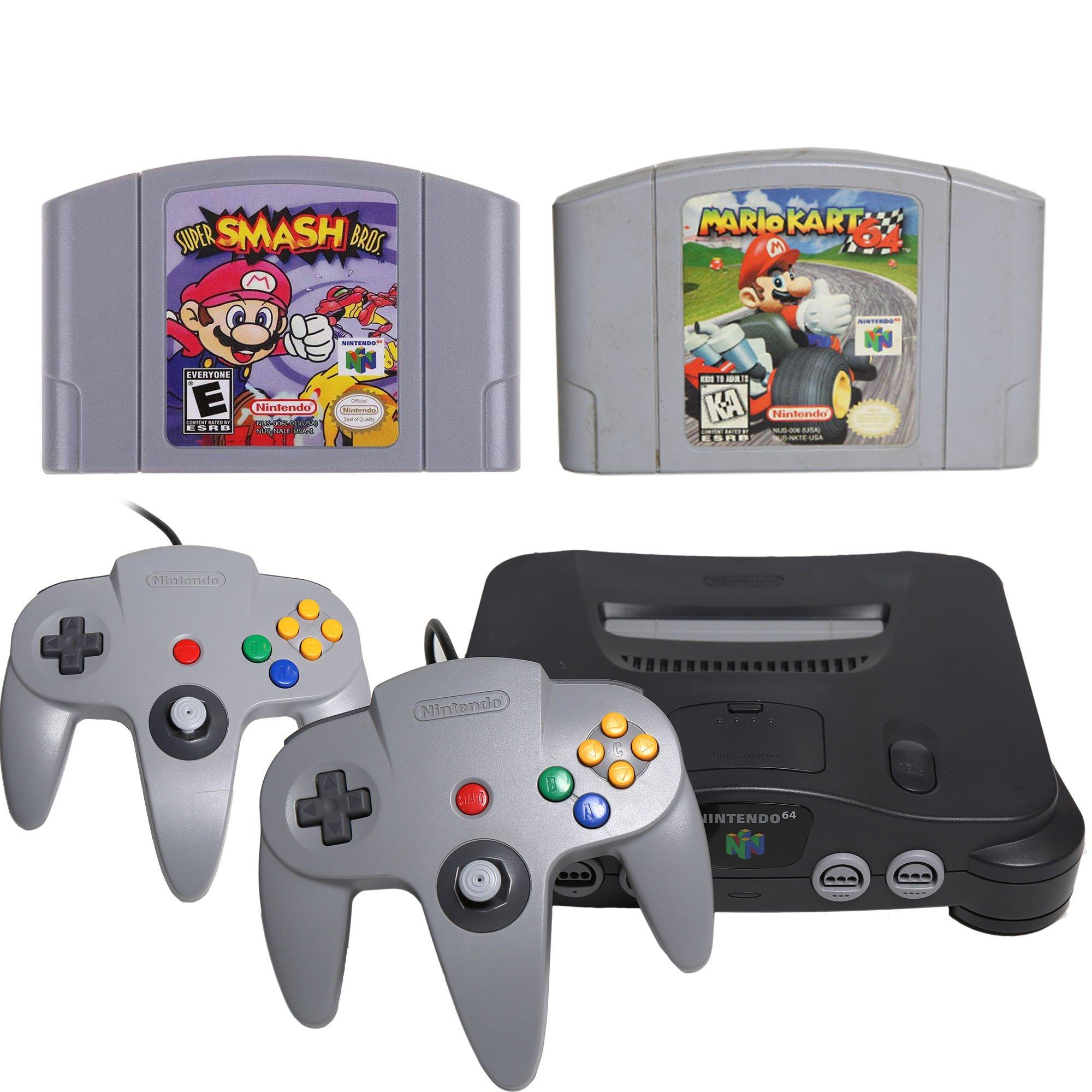 Nintendo 64 Multiplayer Blast from the Past System Bundle   GameStop