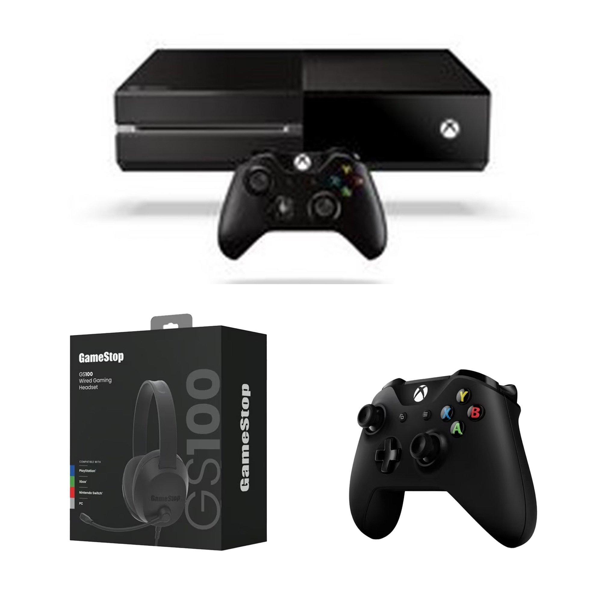 Xbox One 500GB Refurbished Console, Black Wireless