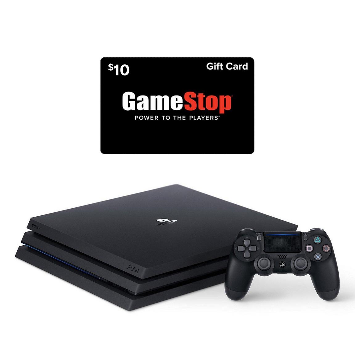 PlayStation 4 Pro System and $10 GameStop Gift Card