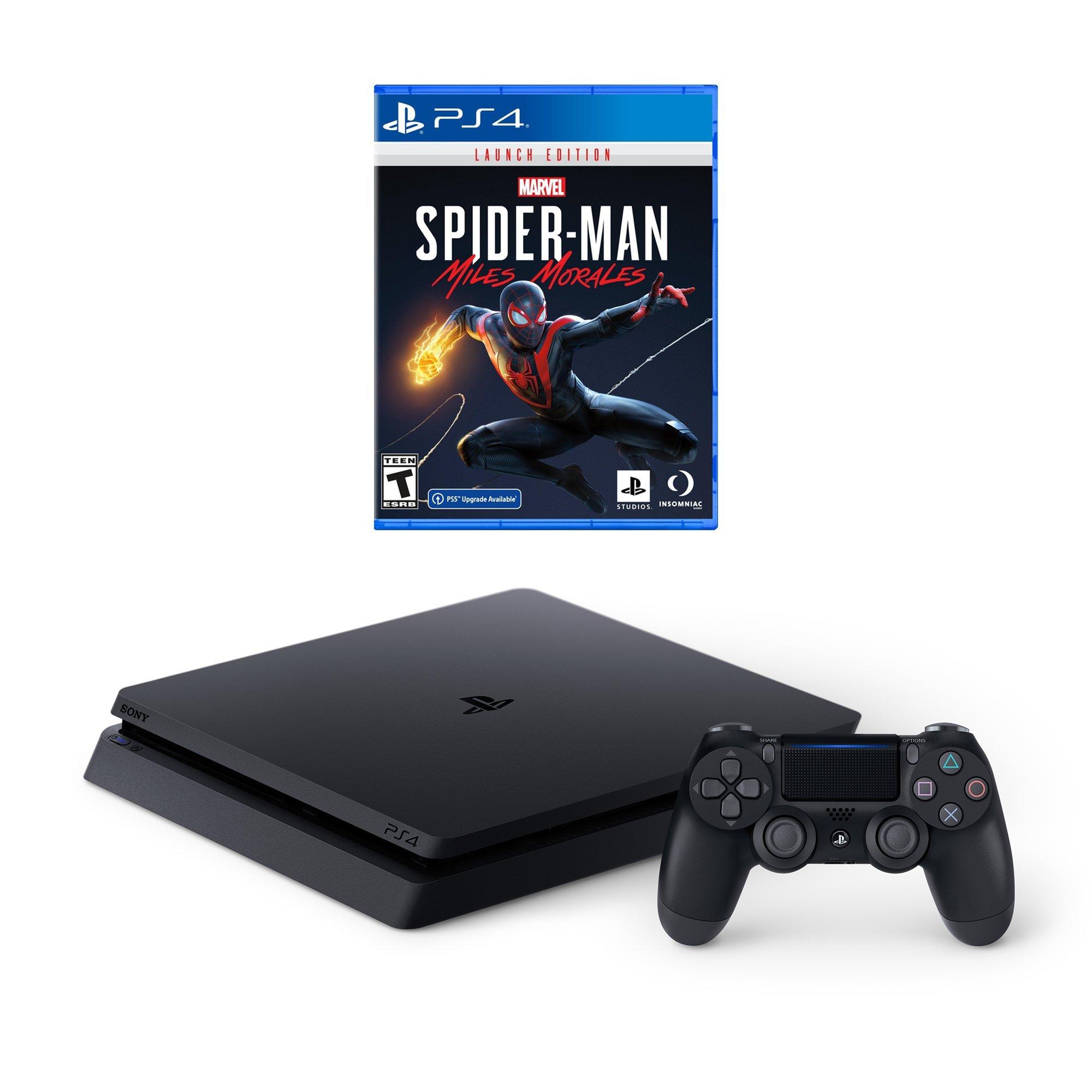 PlayStation 4 Console 1TB and Spider-Man: Miles Morales System Bundle | GameStop