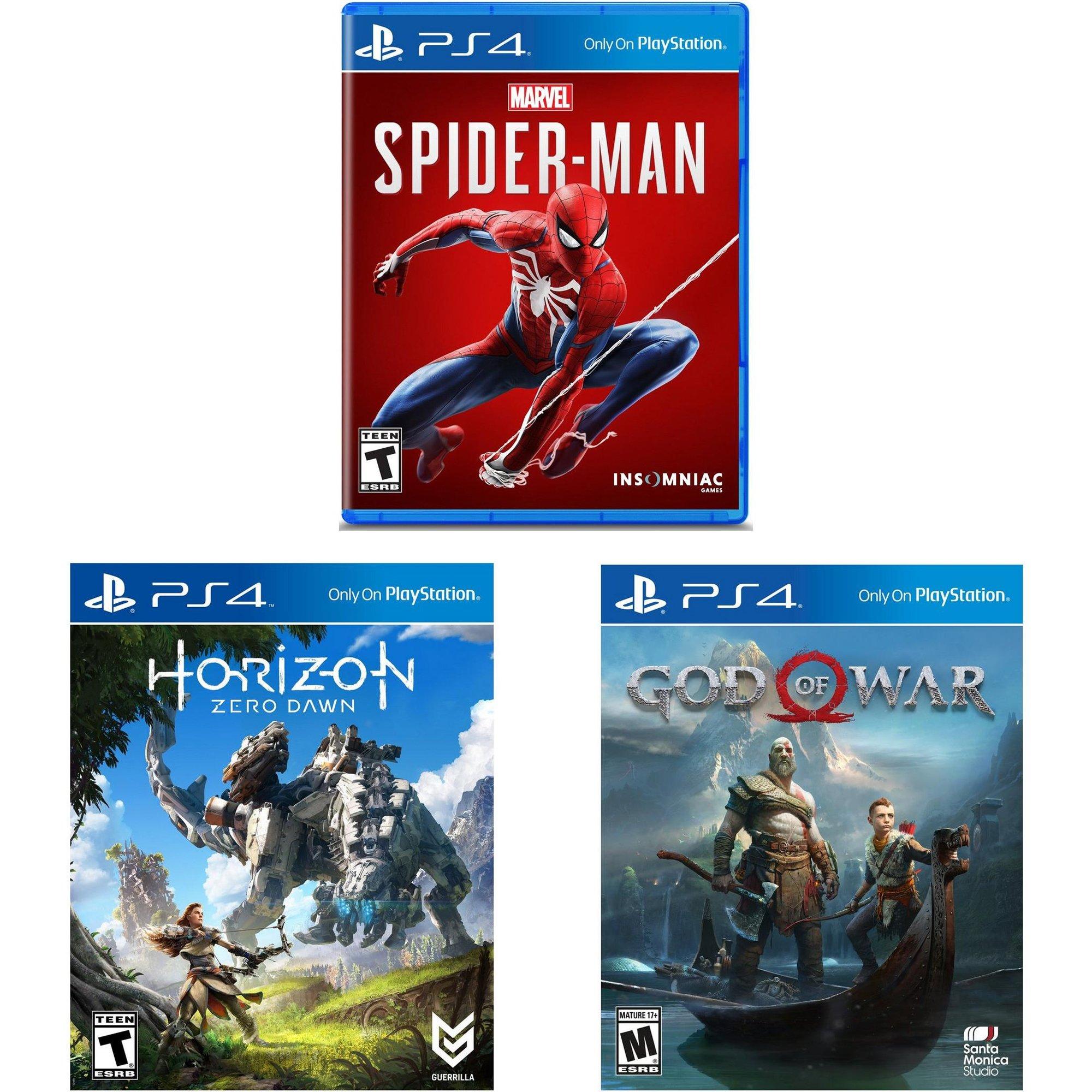 playstation 4 first games