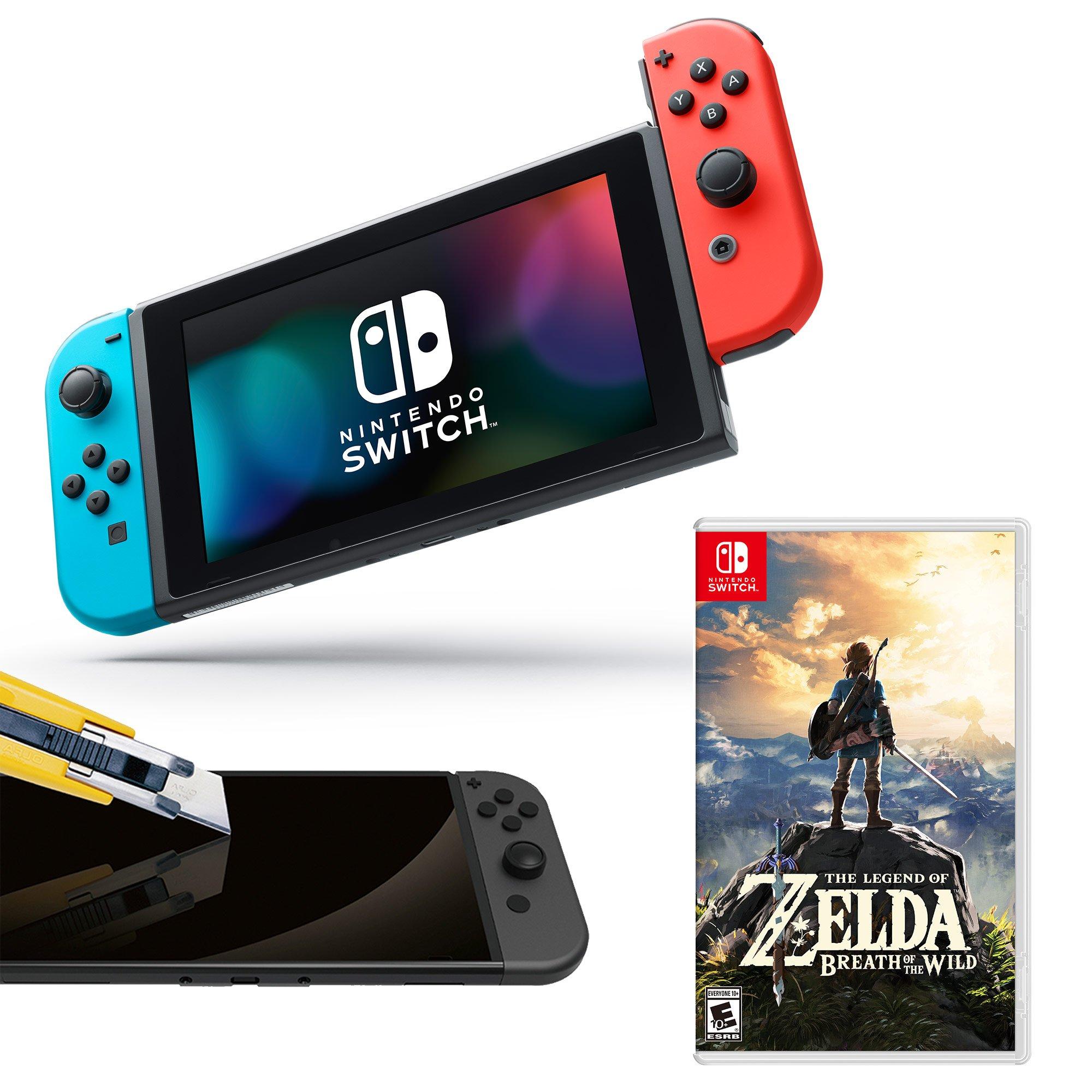 nintendo switch breath of the wild bundle