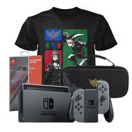 Nintendo Switch Gray Zelda Fan Starter System Bundle