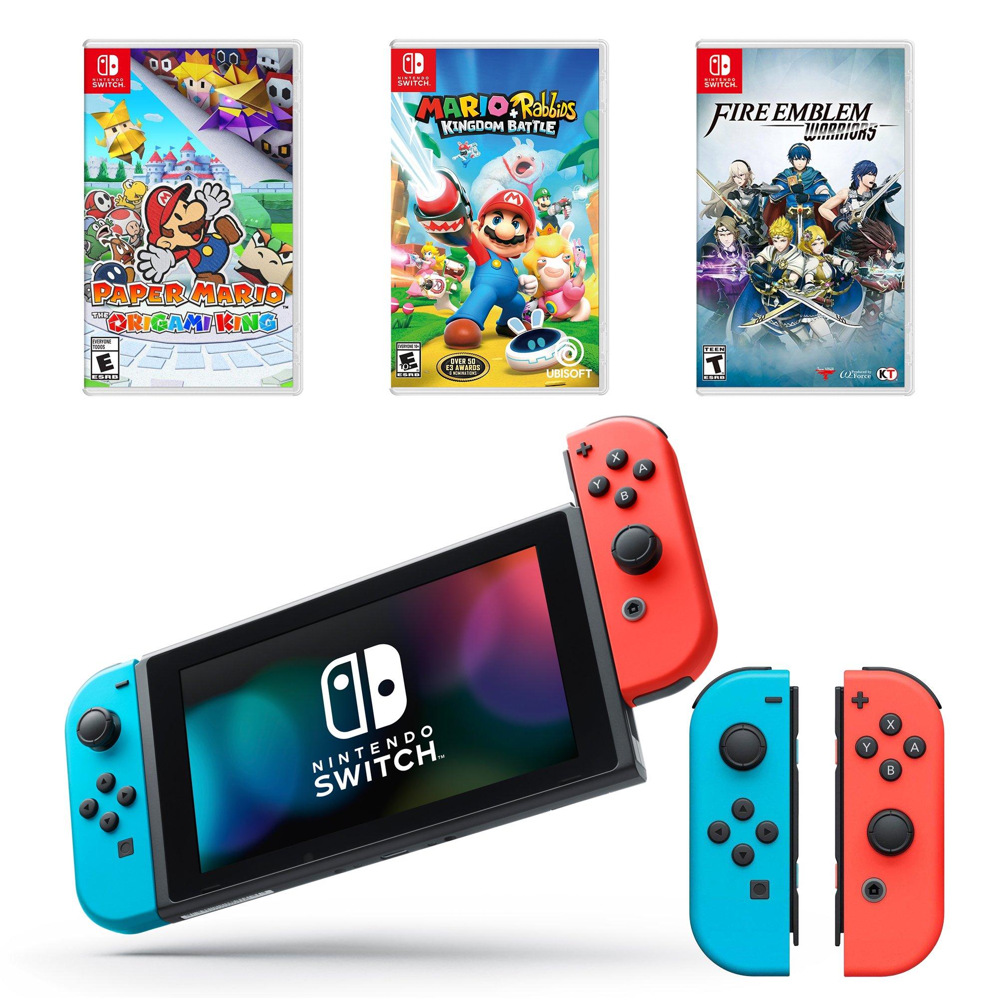 Nintendo Switch Big Hits Collection System Bundle (GameStop Refurbished)