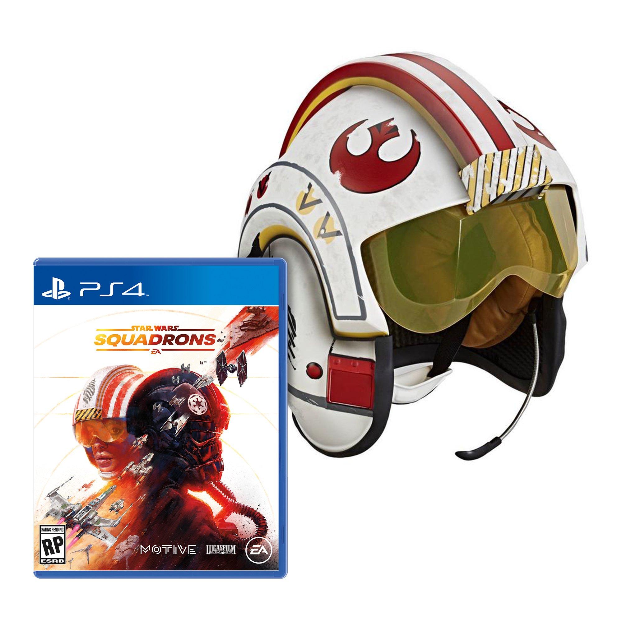 Star Wars Squadrons And Black Series Battle Simulation Helmet Playstation 4 Software Bundle Playstation 4 Gamestop