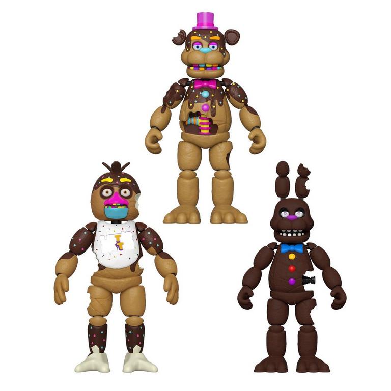 Five Nights at Freddy's Chocolate Action Figure Bundle