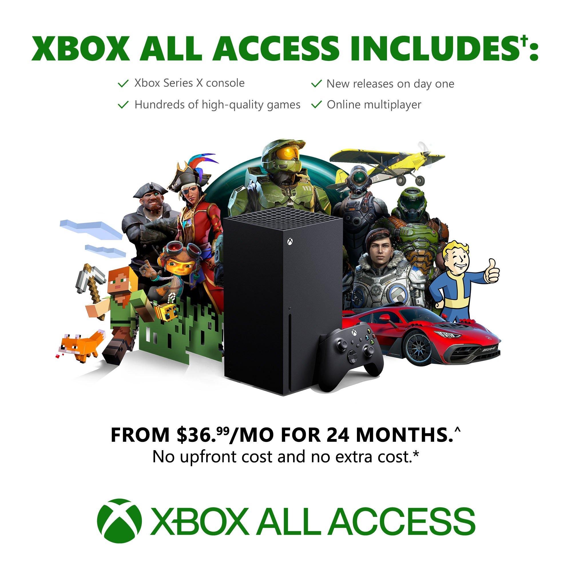 list item 2 of 12 Microsoft - Xbox Series X Xbox All Access