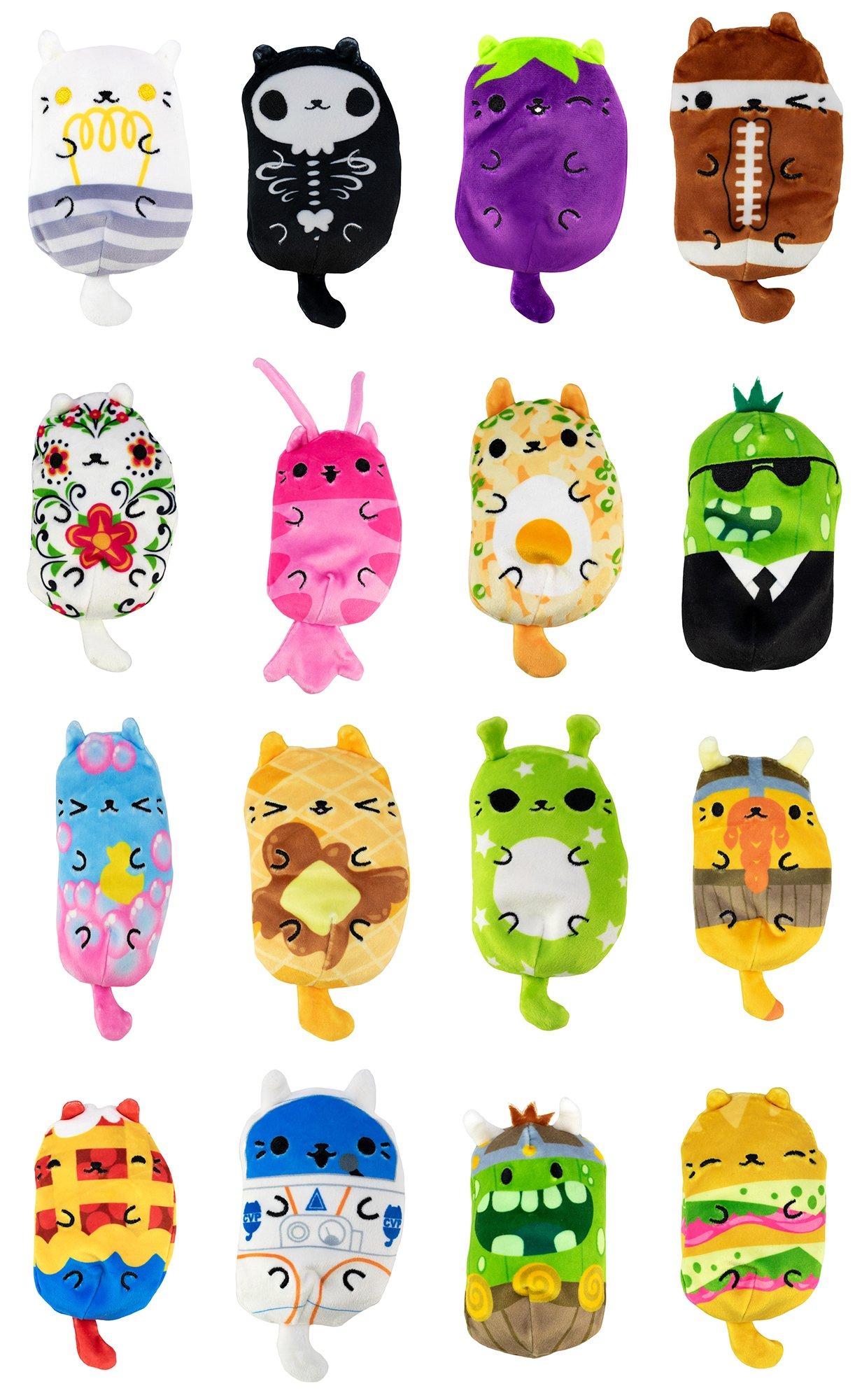 Trade In Cats VS. Pickles Series 1 Plush (Assortment) 3 pack Bundle