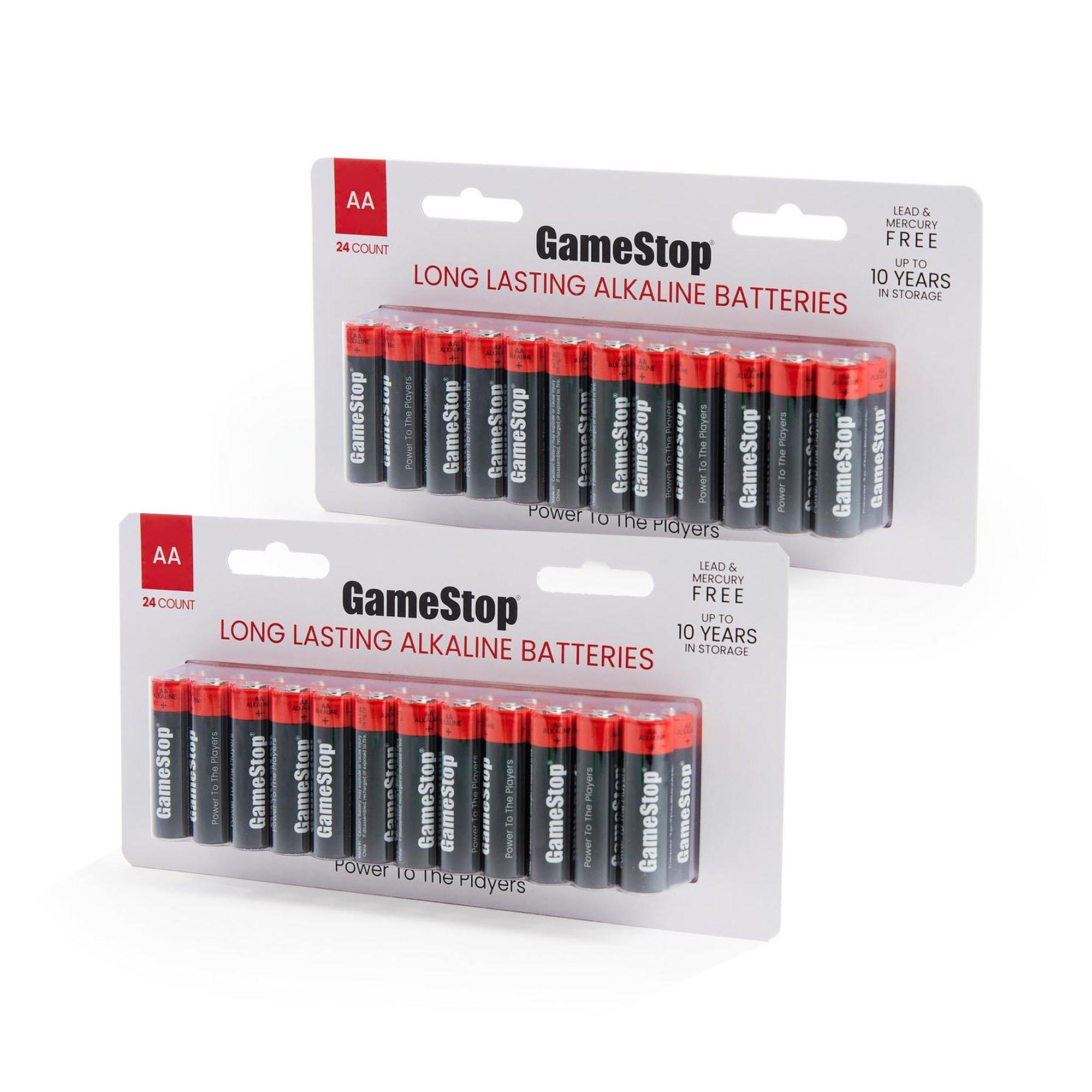 GS AA Alkaline Battery 48 Pack Bundle