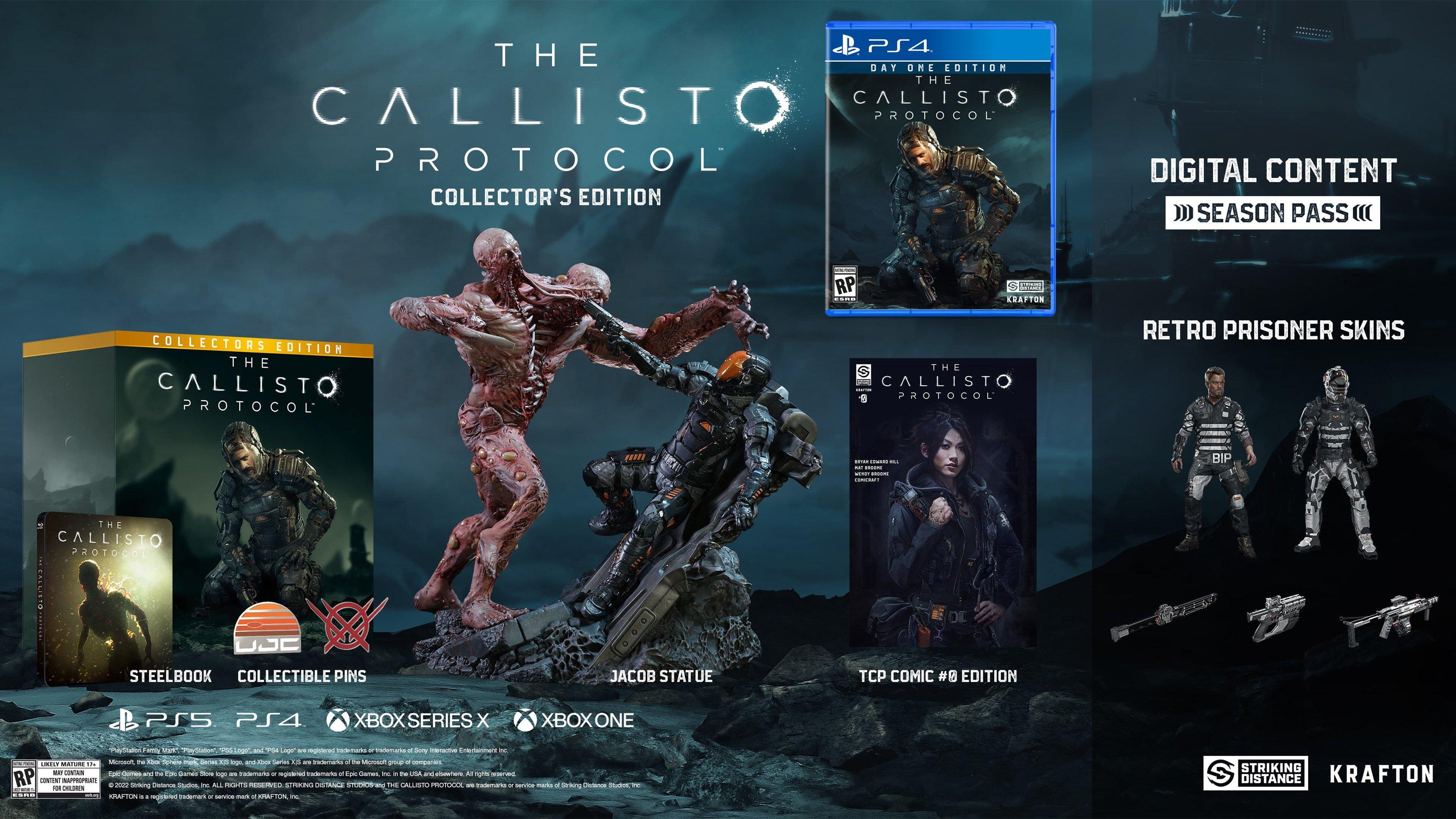 Callisto Protocol GameStop Exclusive Collector's Edition Bundle PS4